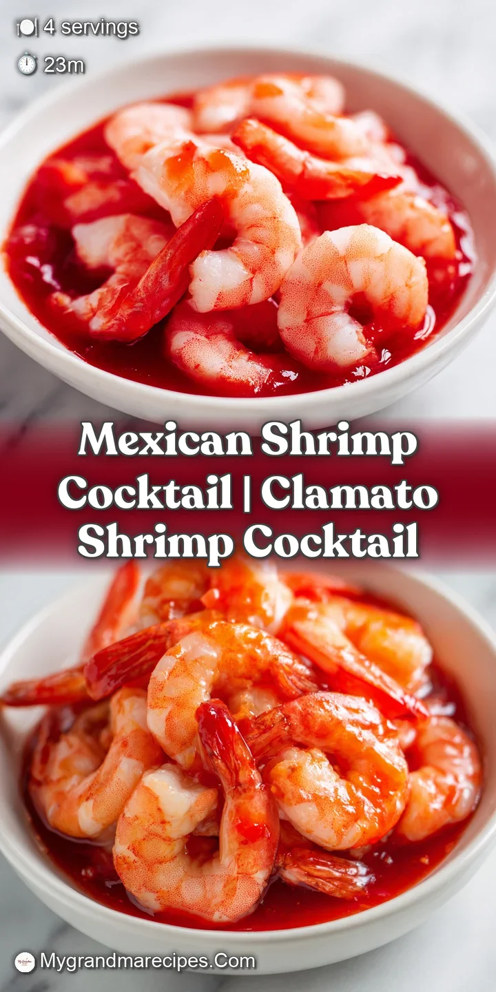 Close-up of succulent pink shrimp nestled in a vibrant red tomato sauce with creamy avocado and red onion.