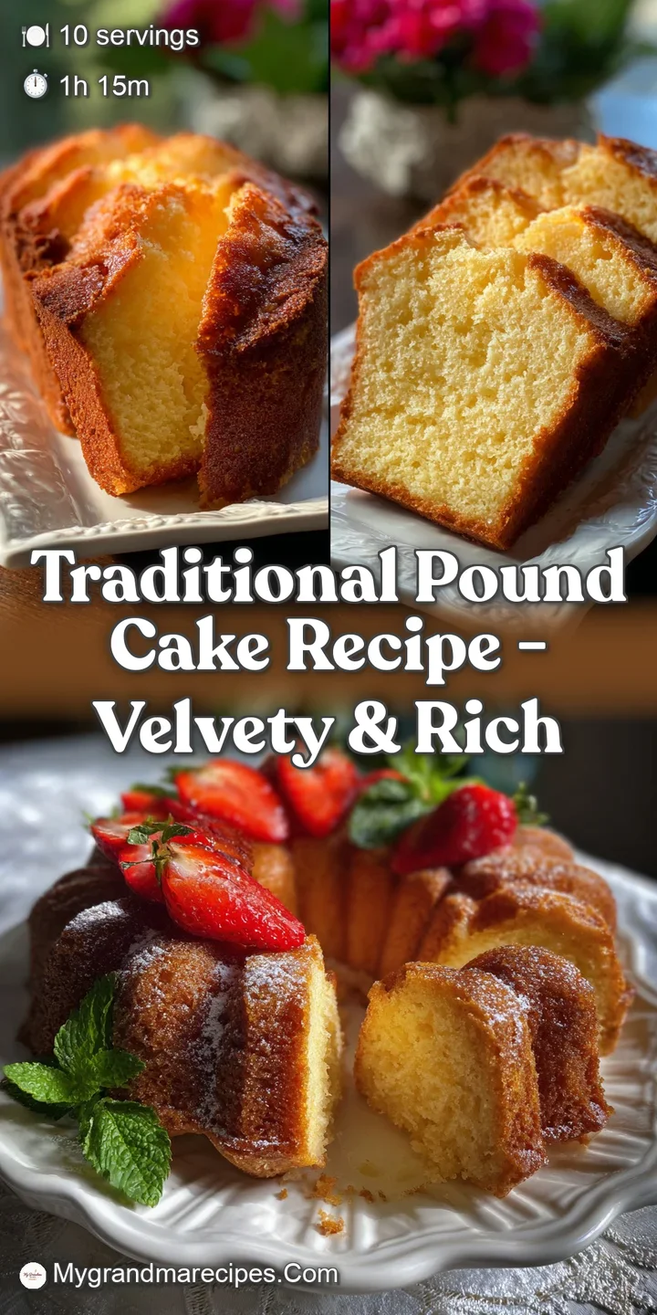 Close-up of a warm slice of pound cake. Rich, buttery textures with a dark, caramelized crust and soft, inviting interior,...