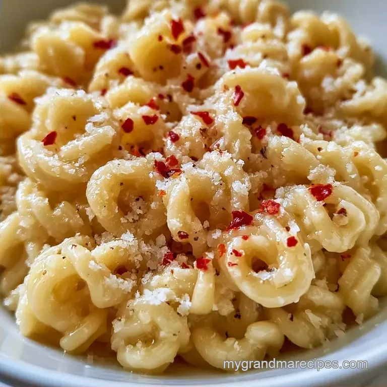Garlic Butter Pasta with Parmesan: Silky and Rich