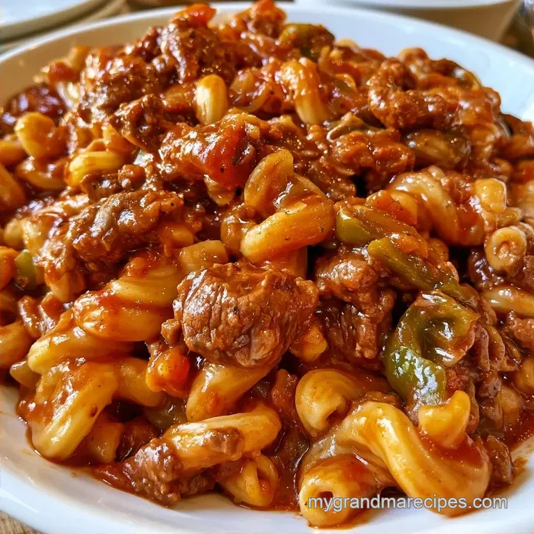 American Goulash with Elbow Macaroni