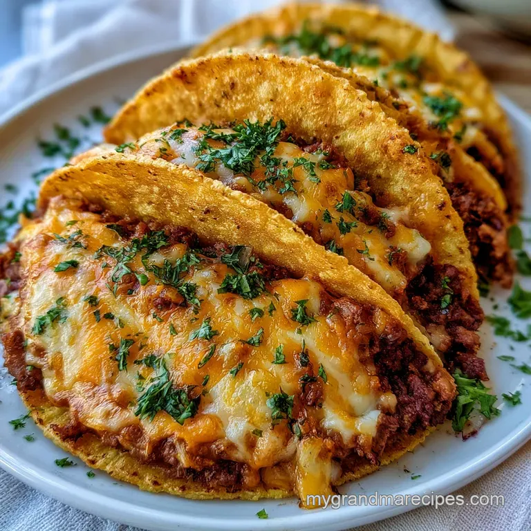 Baked Tacos for Picky Eaters: Crispy and Mild