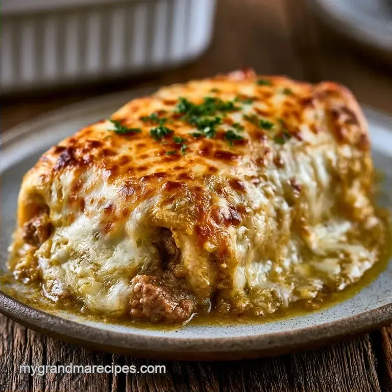 Smoky Beef Hatch Enchiladas