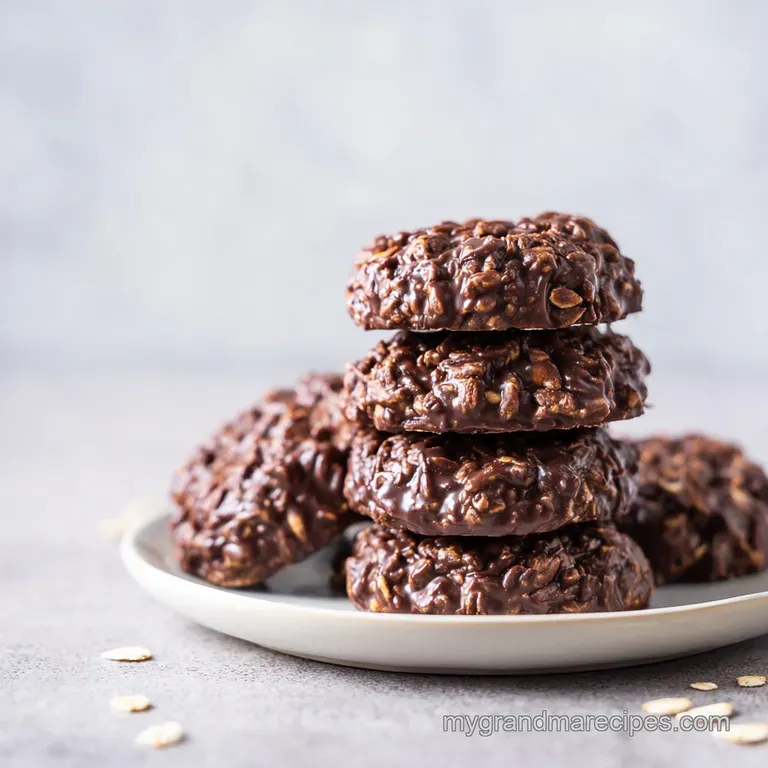 Dark brown fudgy treats arranged in a neat row on a white ceramic plate with a swirl of creamy peanut butter.