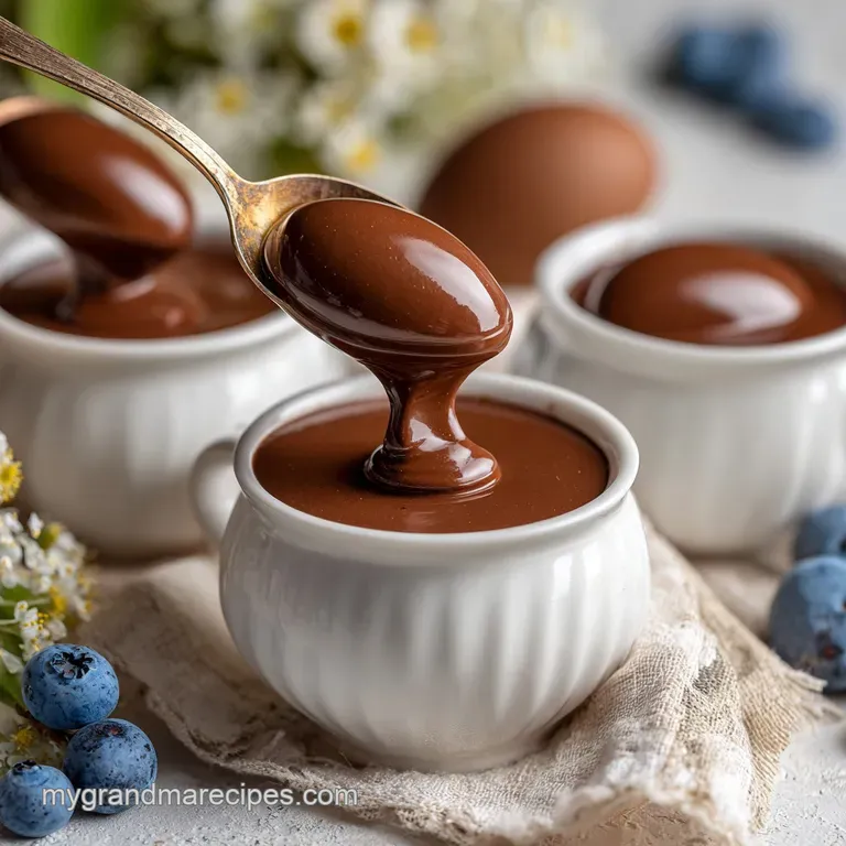 Elegant arrangement of chocolate spoons in a clear glass, showing their glossy texture, alongside a steaming mug, perfect ...