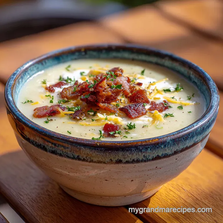 Irresistible Easy Cozy Loaded Potato Soup