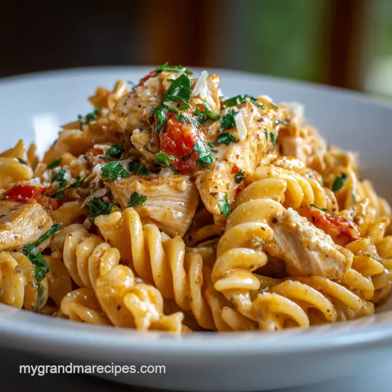 Creamy Cajun Chicken Pasta: Velvety Sauce