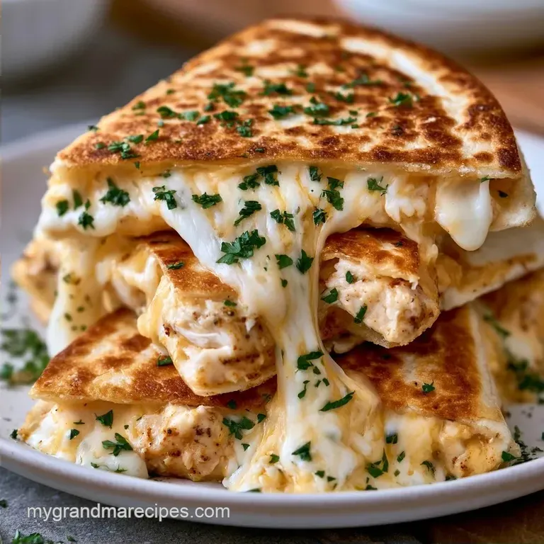 Quesadillas: Ultra-Crispy Chicken
