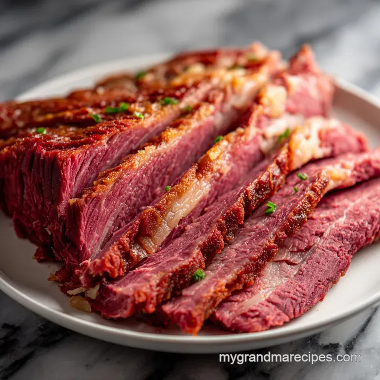 Crock Pot Corned Beef: Fork Tender