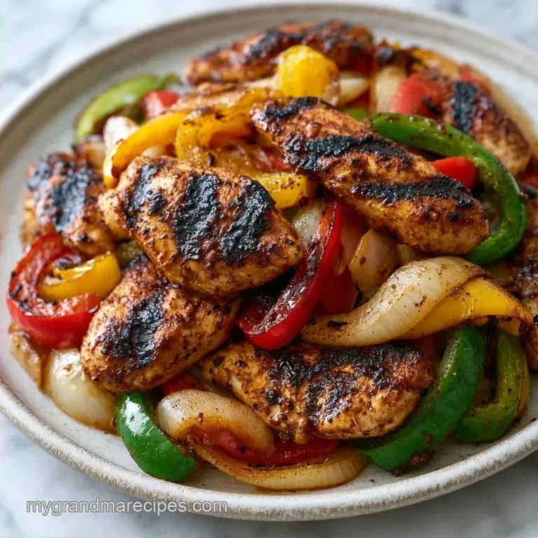 Sheet Pan Chicken Fajitas: Smoky and Charred