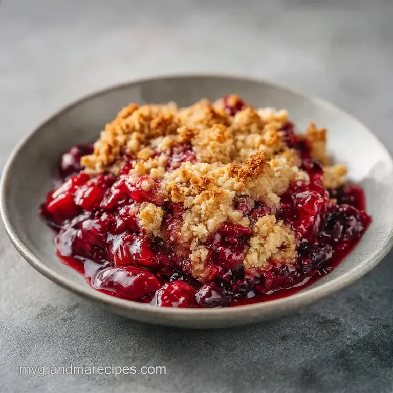 Fast Baking Dish Rhubarb Dessert: Tart and Buttery