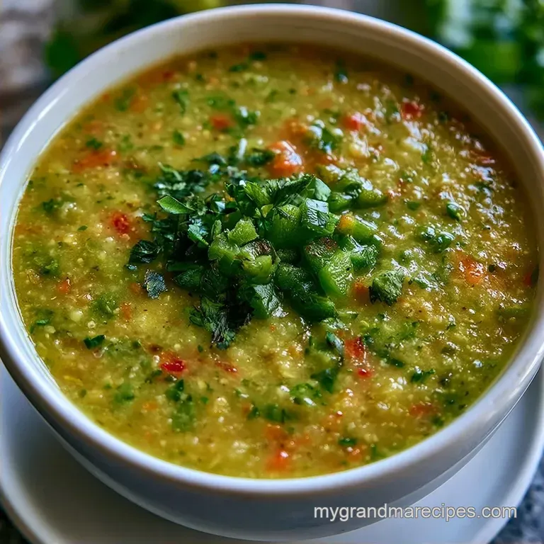 Hatch Green Chile Soup: Authentic and Smoky