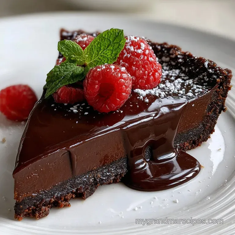 Healthy Dessert with Dark Chocolate