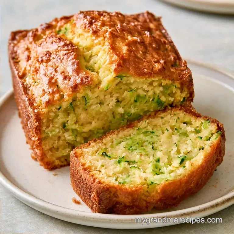 Healthy Zucchini Cake with Applesauce