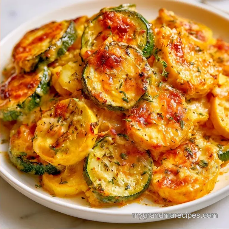 Healthy Zucchini Casserole in 50 Minutes