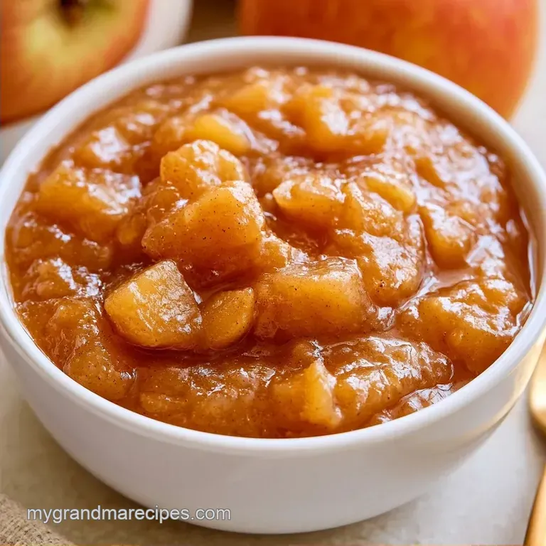Sugar Free Cinnamon Applesauce
