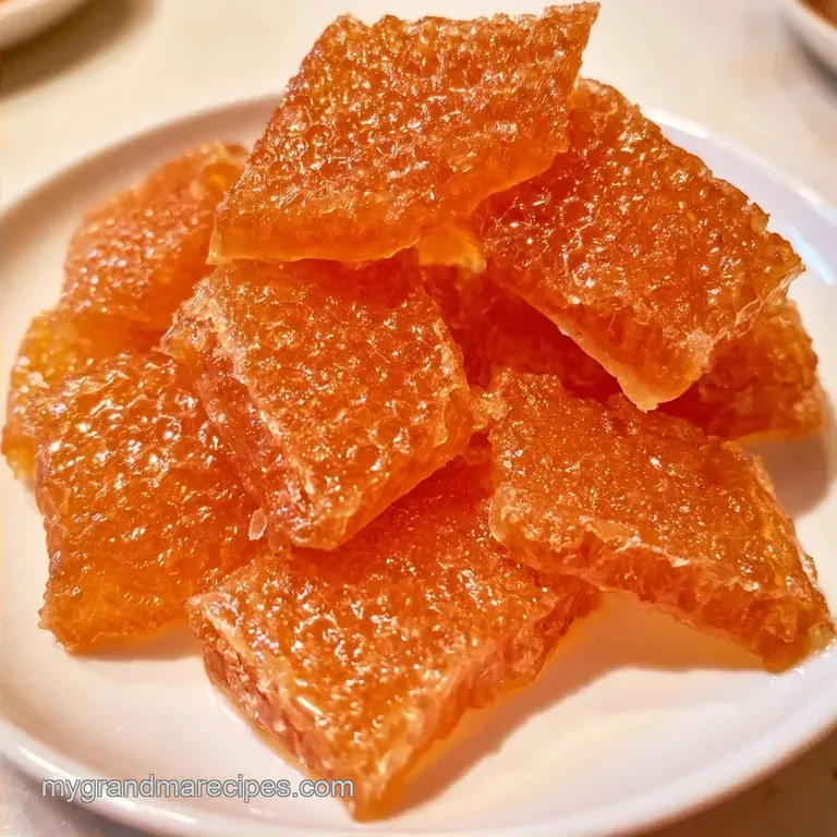 Homemade Honeycomb Candy