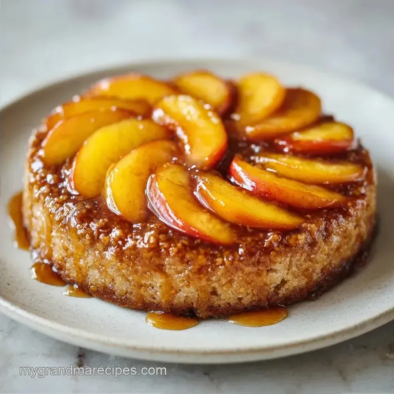 Homemade Sweet Peach Cobbler: Golden and Jammy