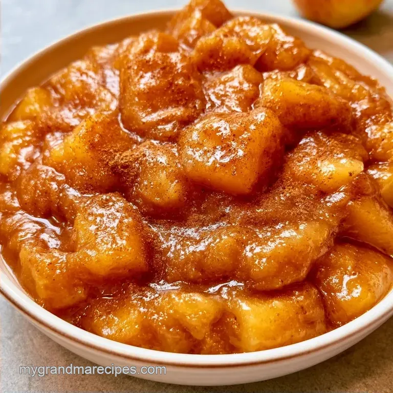 Maple Cinnamon Applesauce in 30 Minutes