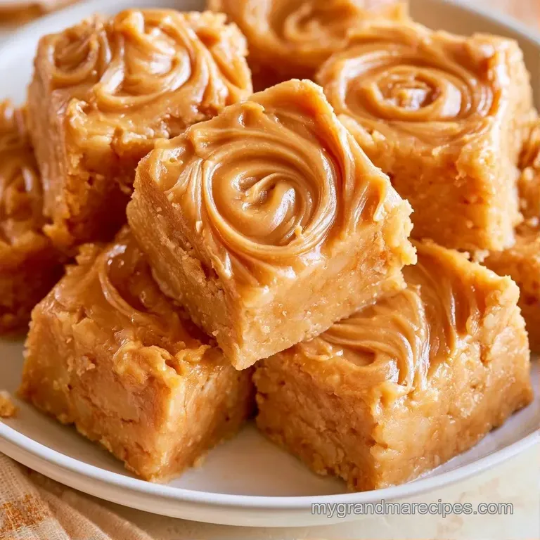 Soft, sugar-dusted treats arranged in a neat row on a white ceramic plate with a sprinkle of crushed peanuts.