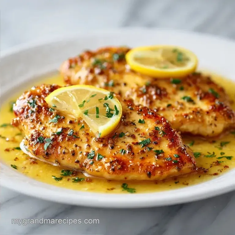 Pan Seared Lemon Chicken: Silky and Tangy