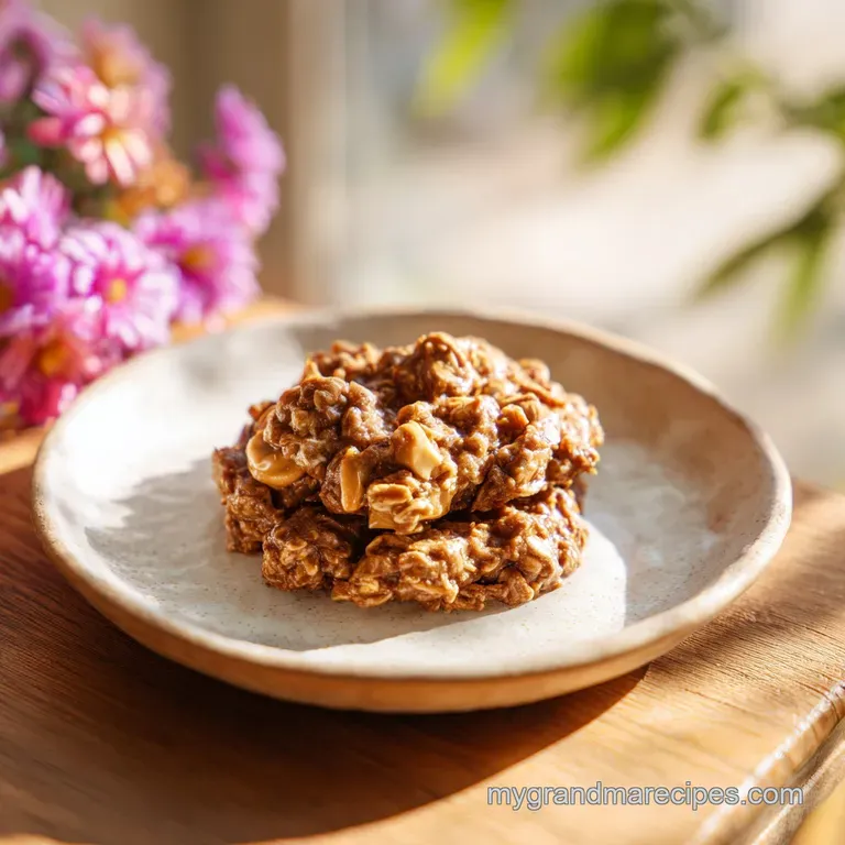 A neat stack of rich, chocolatey peanut butter cookies on a rustic wooden board.