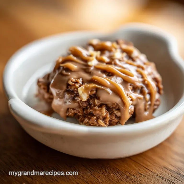 Peanut Butter No Bake Cookies: Fudgy and Rich