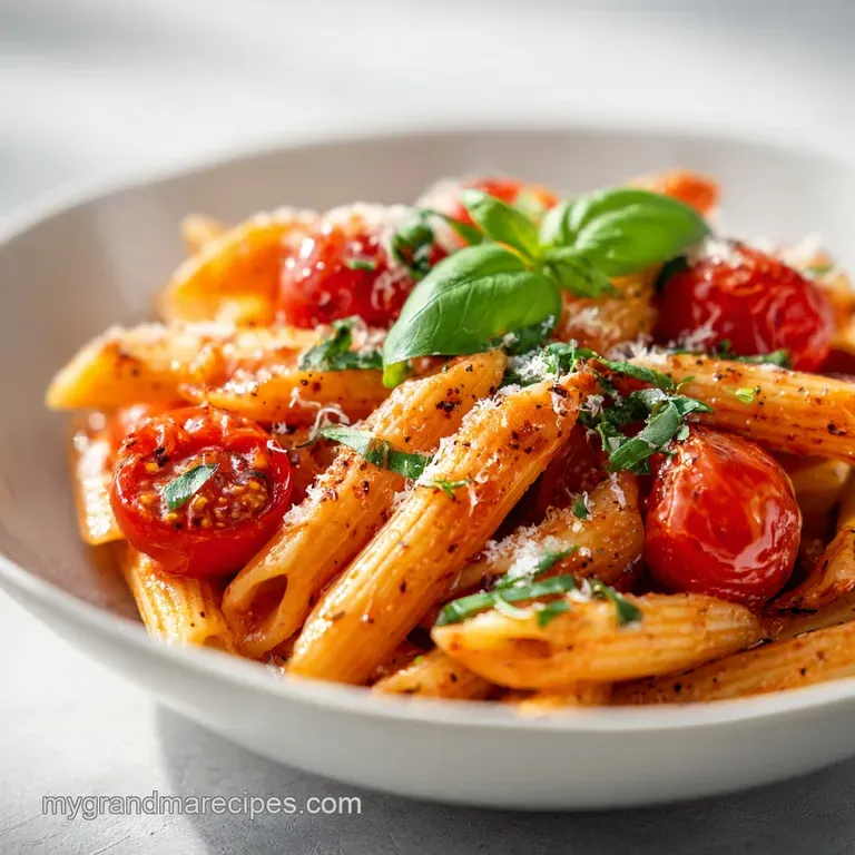 Penne Pomodoro: Bright and Velvety