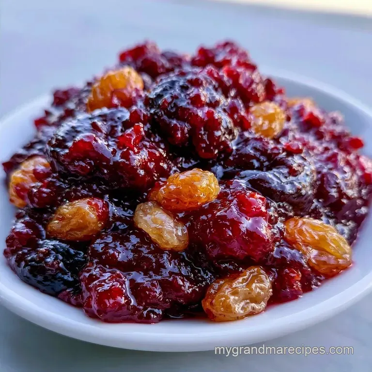 Old Fashioned Savory Plum Onion Chutney