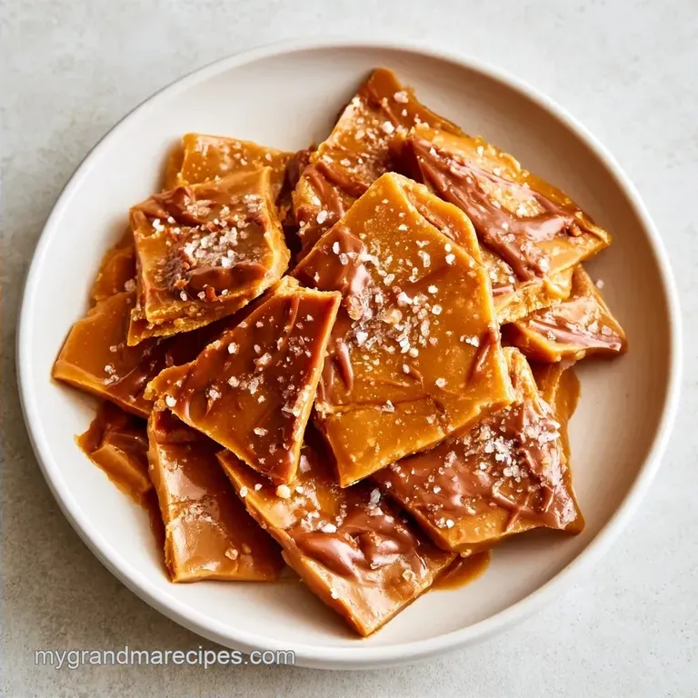 Sea Salt Toffee: Failure-Proof and Crisp