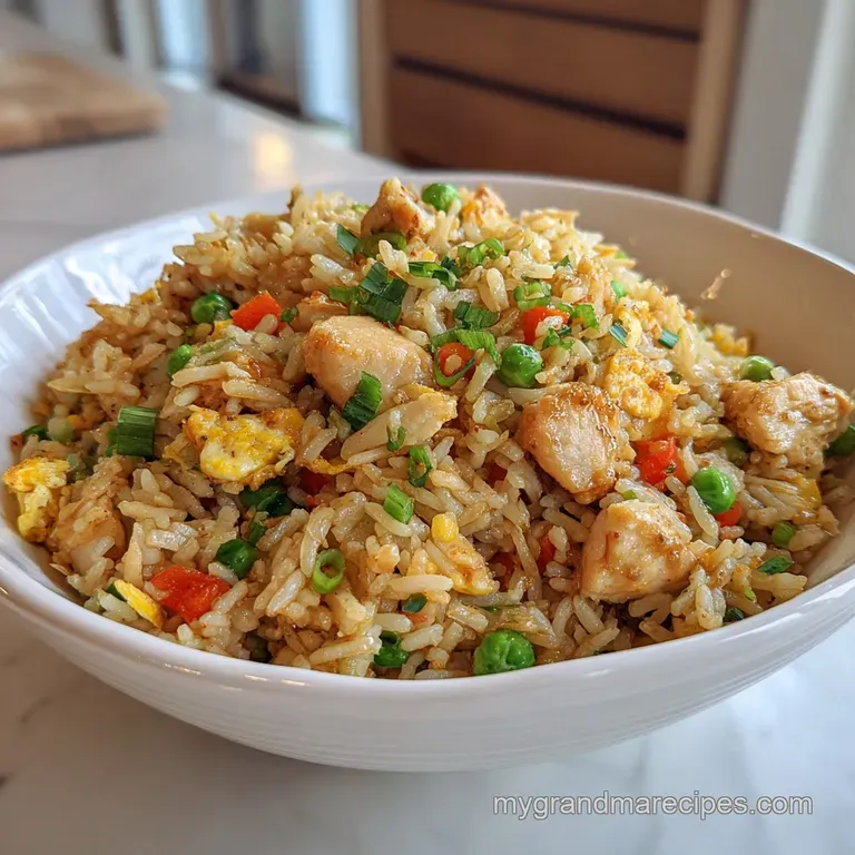 Chicken Fried Rice: Budget Skillet Dinner
