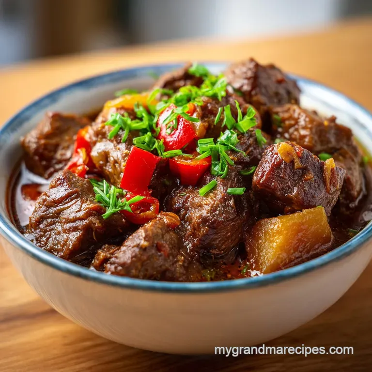 Slow Cooker Beef Stew: Tender Beef & Root Veggies