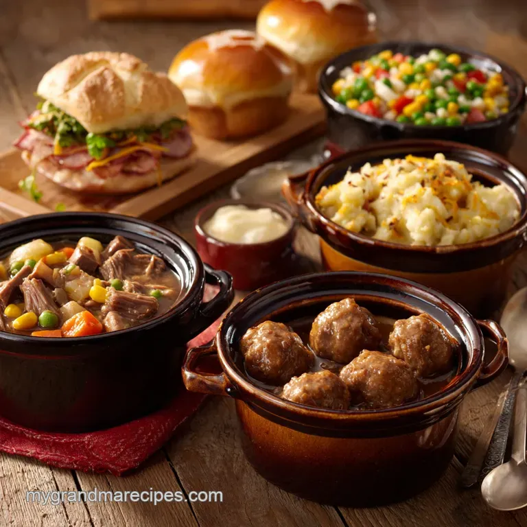 Easy Slow Cooker Comfort Food Recipes