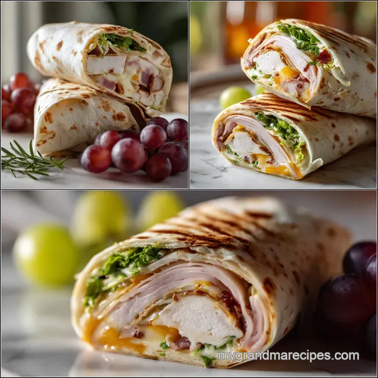 Neatly arranged turkey & cheese wraps with bright orange carrots and green snap peas, a visually appealing healthy lunch.