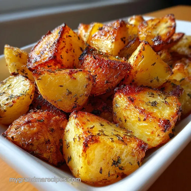 Roasted Potatoes: Shattering Crisp Exterior