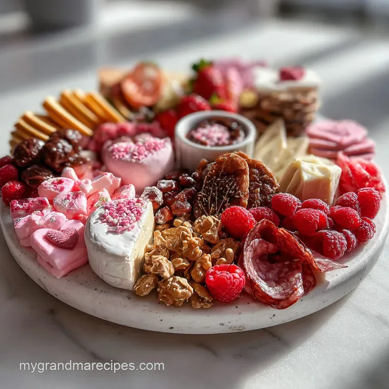 Valentine s Day Charcuterie Board: Sweet & Savory