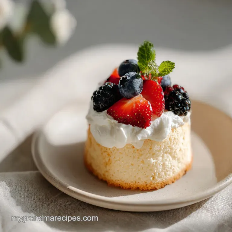 Vanilla Cream Cakes: Velvety Sponge