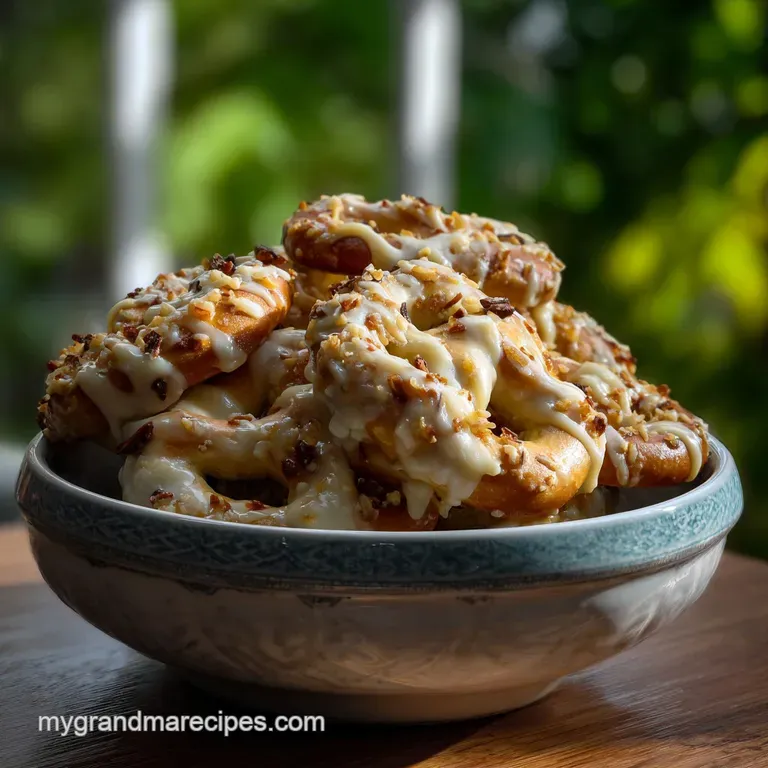 High-Gloss White Chocolate Pretzels